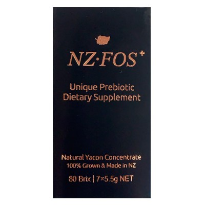 NZFOS+ Yacon Prebiotic 80°Brix (5.5g x 7 Snap Paks)